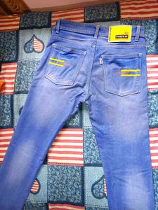 Light Wash Denim Jeans