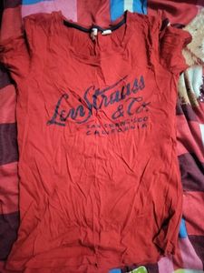 Red Top For Women And Men Both