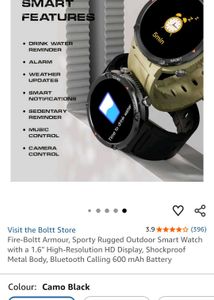 Fire-Boltt Armour, Sporty Rugged OutdoorSmartWatch