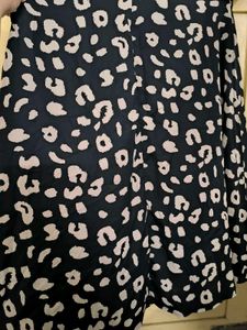 Animal Printed Plus Size Skirt