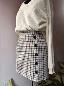 Plaid Mini Skirt