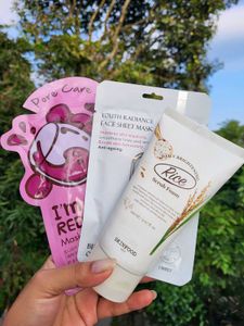 Skinfood+Tonymoly+O3 Facesheet Mask