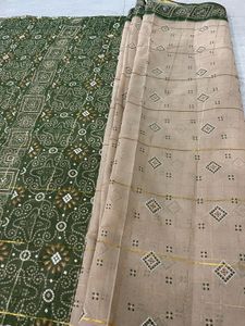 Lime Grey Saree Lightweight