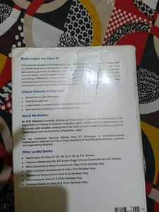 R.D. Sharma Mathematics Class XI