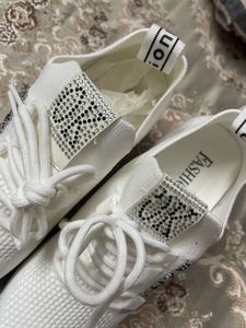 White Fashion Sneakers