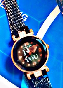 Elegant &#34;I Love You&#34; Watch