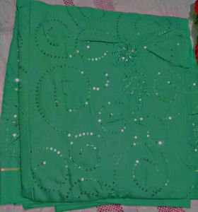 Unstiched Beautiful Rajputi Cotton Suit