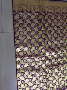 Elegant Purple Benarasi Saree