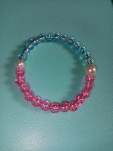 Pink And Blue Bracelet