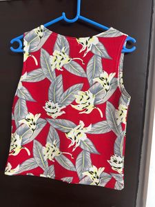 Floral Print Tank Top