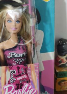 Barbie Doll in Pink Dress