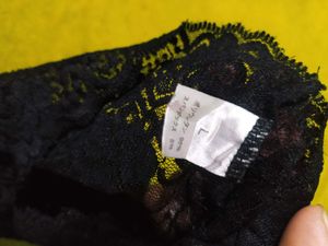 Black Lace High-Waisted Panty