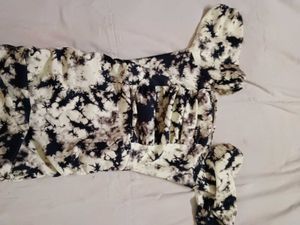 Tie-Dye Casual Dress