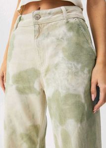 Tie-Dye High Waist Jeans
