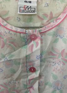 Very Soft Floral Mexi Dress