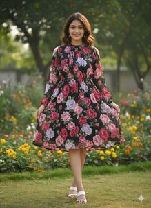 Floral Print Dress