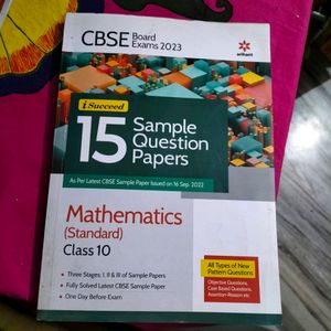 Class 10th Mathematics Sample Question Paper