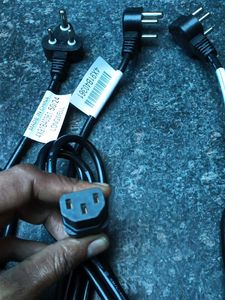 COMPUTER POWER CABLE NEW AND ORIGINAL 5 SET