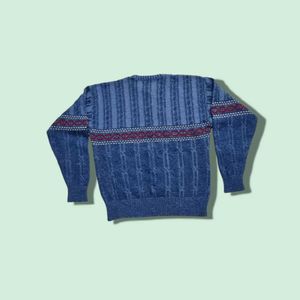 Stylish Blue Sweater – Perfect for Casual Wear