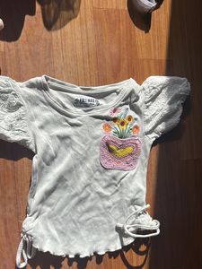 Girls Jeans Top Set