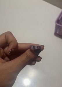 Friend Engraved Ring