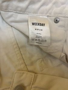White Weekday Shorts