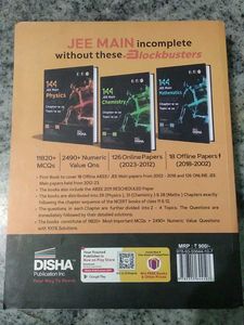 JEE Main Physics Book - Disha Publication