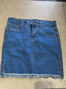 Short Denim Skirt
