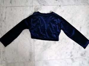 New Stylish Pink &amp; Navy Dress(FREE FLOWER CLIP)