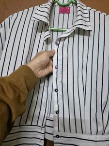 Striped Short Sleeve Shirt