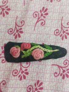 Embroidery Hair Clip🩷