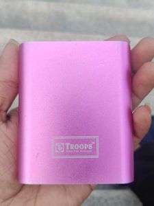 Pink Power Bank Capacity:10400mAh Working Conditio