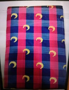 Patta Chek Chandrakor Saree