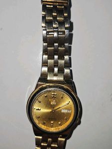 Seiko Automatic Gold Watch
