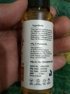 Onion Hair Oil