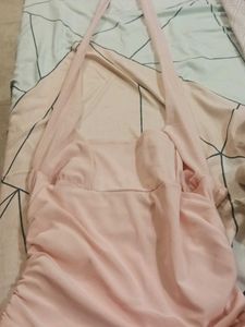 Halter Neck Pink Top