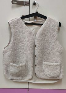 Woolen Half Hood Or Cardigan