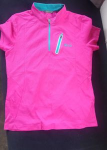 Pink Active Cycling Jersey