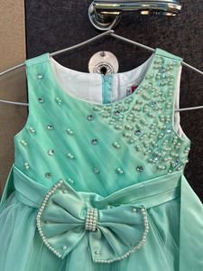 Cute Aqua Party Dress