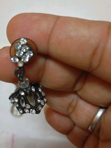 Black Colour Jhumkis