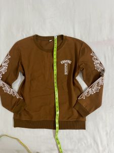 Brown Long Sleeve Sweat shirt bust 34/36
