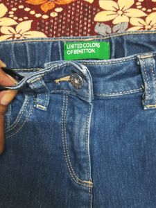 Benetton Star Flare Jeans For Kids