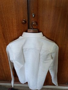 BRAND NEW Linen Shirt Beige Cream 36 Size
