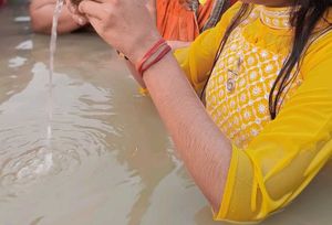 Yellow Embroidered Kurta