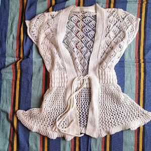 Crochet Knit Cardigan.. but 2 get two free