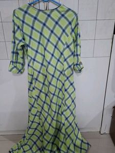 Checkered Maxi Dress