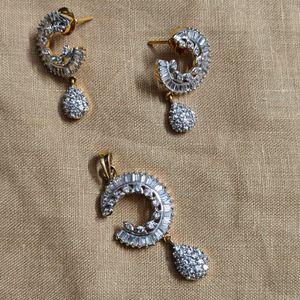 AD Set With 22k Gold Plated
