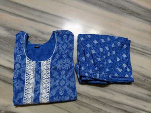 Beautiful Blue Kurta Pant Set 💙💙