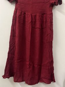 Off Shoulder Flowy Dress