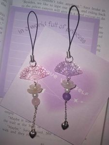Cute Fan Phone Charm